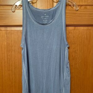 AE Soft and Sexy Women’s Blue Tank Top